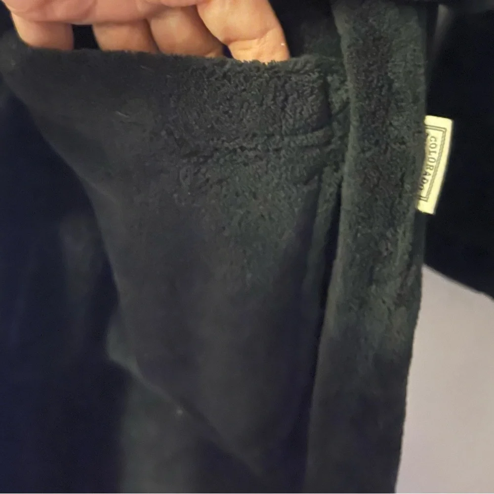 Sopranos HBO Black Men's Bathrobe One Size